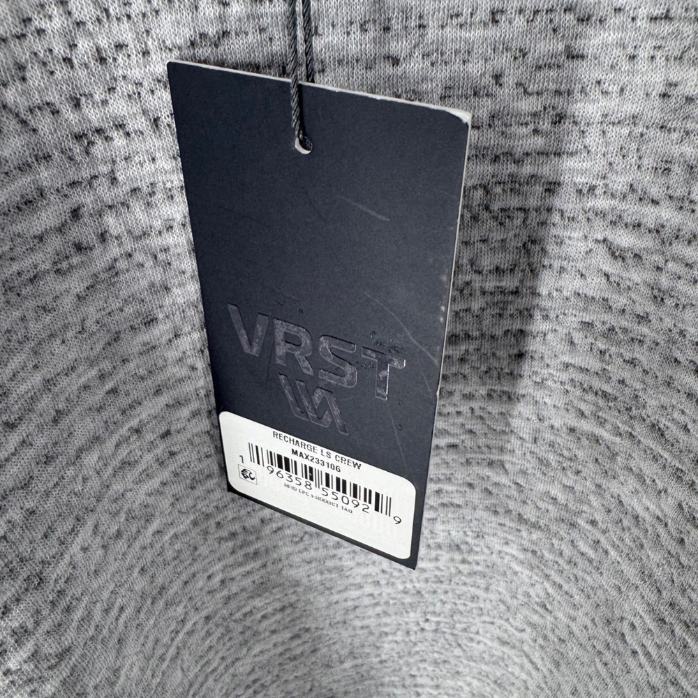 VRST Recharge LS Crew Mens XXL Light Grey Heather Textured SweatshirtM
NEW - Picture 5 of 11